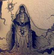 Orieve the Seer as depicted in the Romancing SaGa 2 manga