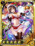 Festive Azami card from Imperial SaGa