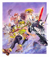 Artwork featuring Primiera by Tomomi Kobayashi.