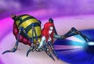 Arachne as an event boss in Imperial SaGa