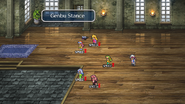 Genbu Stance formation.