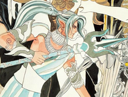 Tomomi Kobayashi's artwork of Forneus for the Re:Birth II Romancing SaGa Battle Arrange album