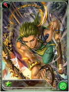 Artwork of Bai in Imperial SaGa.