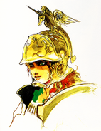 Gerard as seen on the front cover of the box with his helmet.