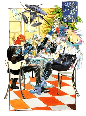 With (clockwise from left) , , Cotton,  and Ren