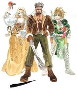 Artwork featuring Diana and Julia.
