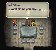 After defeating Karl.