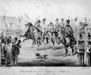 Trupele austriece în , 1854