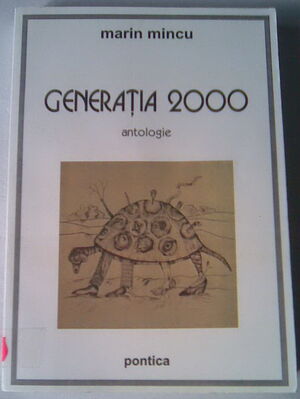 Generația 2000 (anthology by Marin Mincu, front cover by Aurel Gheorghiu-Cogealac, 2004)