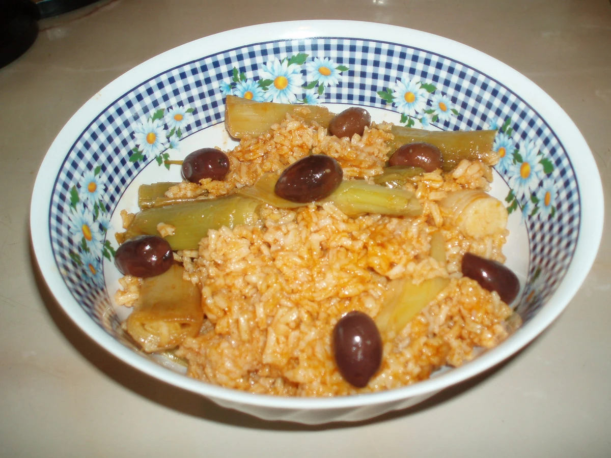 Leek Pilaf Romanian Recipes Wiki Fandom