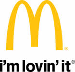 "i'm lovin it" logo, in use since 2004. And in 2006 they have discontinued the Bah Dah Bah Bah Bah jingle.