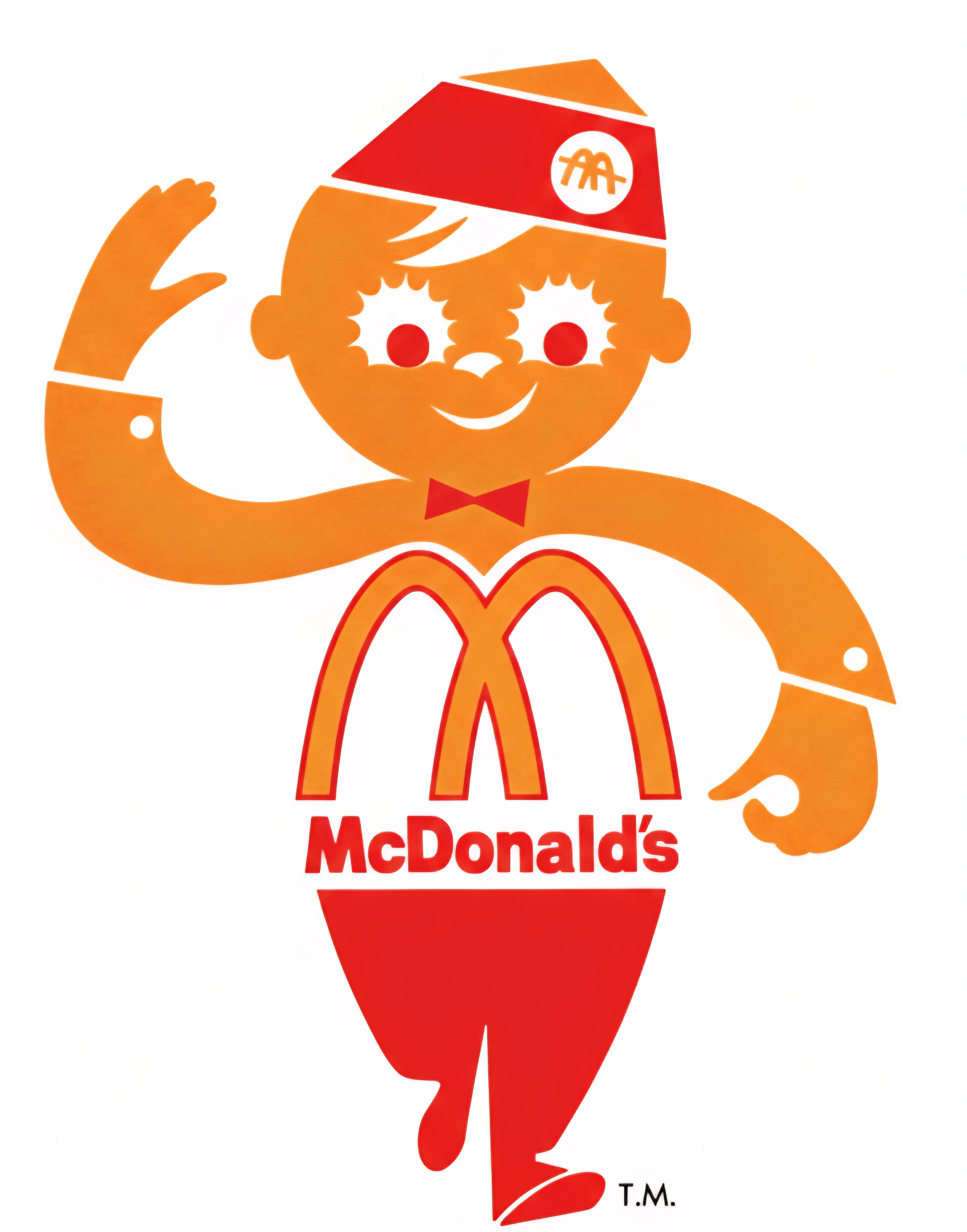 希少！1970年代 Mcdonald's アーチロゴ McDonald's in the 70's with the big arches both on the sign and