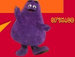 Grimace waving