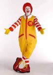 Ronald McDonald greeting