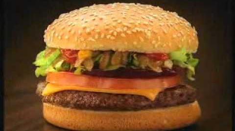 McDonalds McOz burger