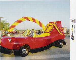 Red Shoe Car