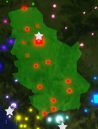Old Territory of Serbia, before Kosovo was made a starting nation.