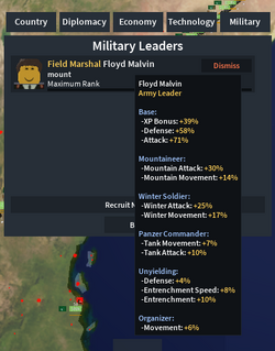 Powerful Military Leader