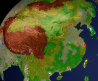 Terrain of China