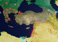 Biome of the Ottoman Empire during December-January