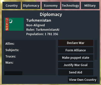 Diplomacy Roblox Rise Of Nations Wiki Fandom - generals rise of nations roblox