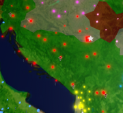 Yugoslavia terrain