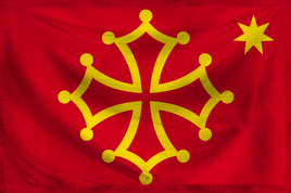 Occitania Flag Ripple