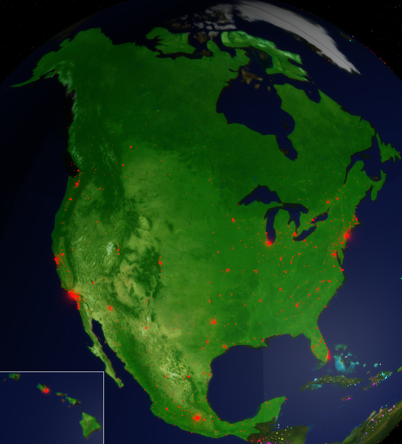 north american union map