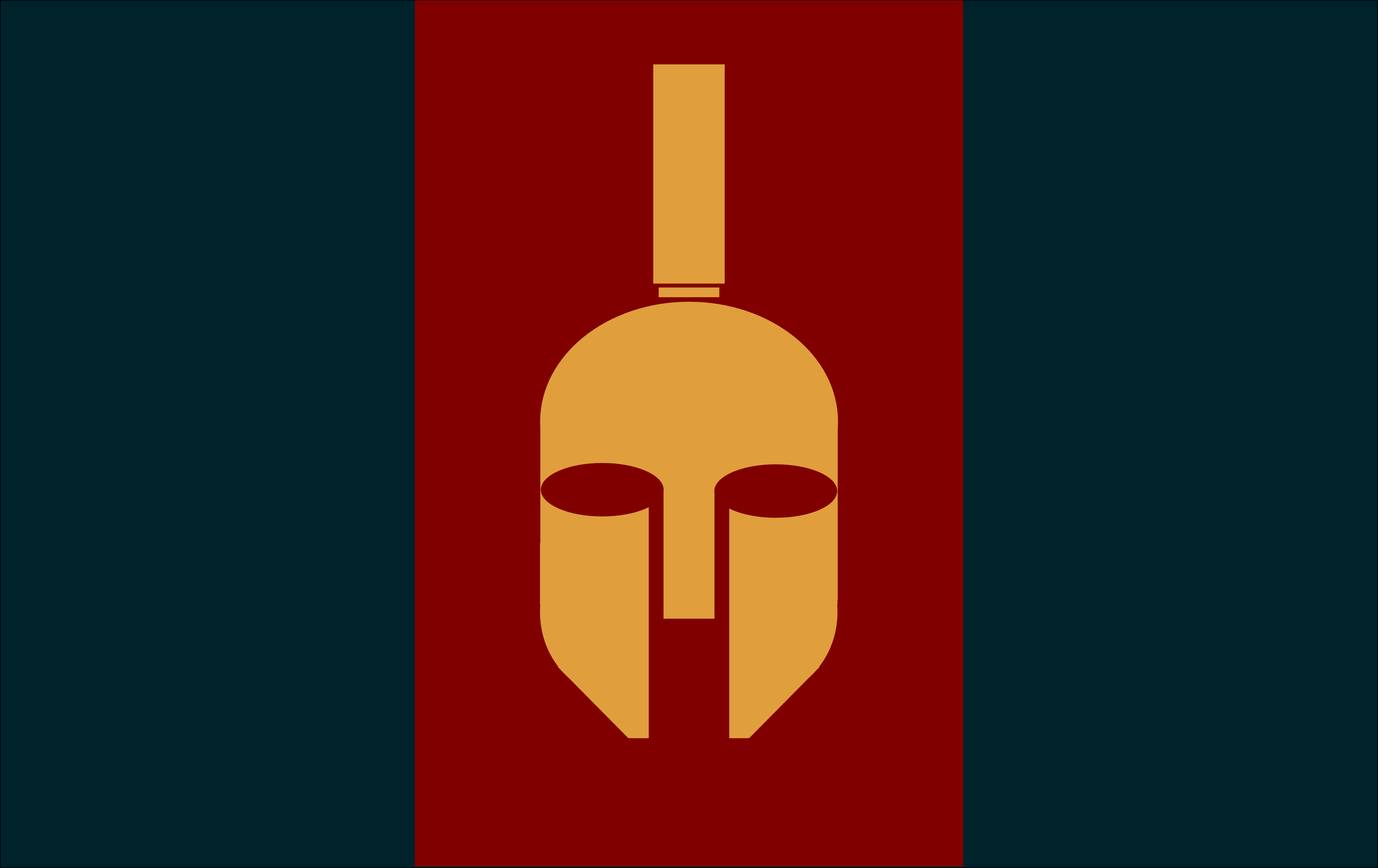 spartan war flag