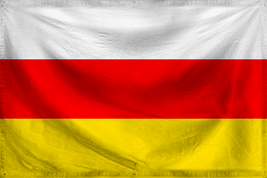 Ossetia Flag Ripple