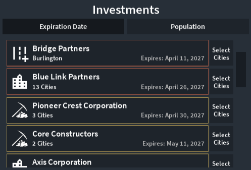 Investments