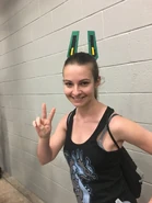AndreaCammie.jpg (145 KB) Andrea dressed as Cammie during RTX '18