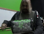 Matt operating the current wheel