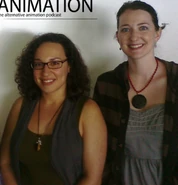 PaulaHarley.png (1.3 MB) Paula and fellow animator Harley Dwortz in 2011