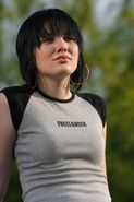 Becca back in 2004 modelling RvB Merch