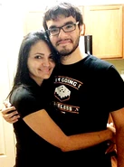 Ray with his mom