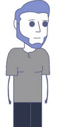 Blaine's cartoon in Rooster Teeth Animated Adventures.
