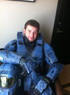 Miles-regulationblue.jpg (40 KB) Miles In Blue Halo Armor
