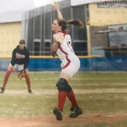Lindsay Softball1.jpg (93 KB) Lindsay playing Softball (Pitching)
