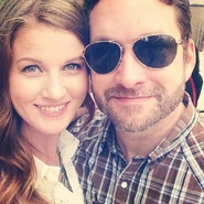 Ashley and Burnie in July 2013