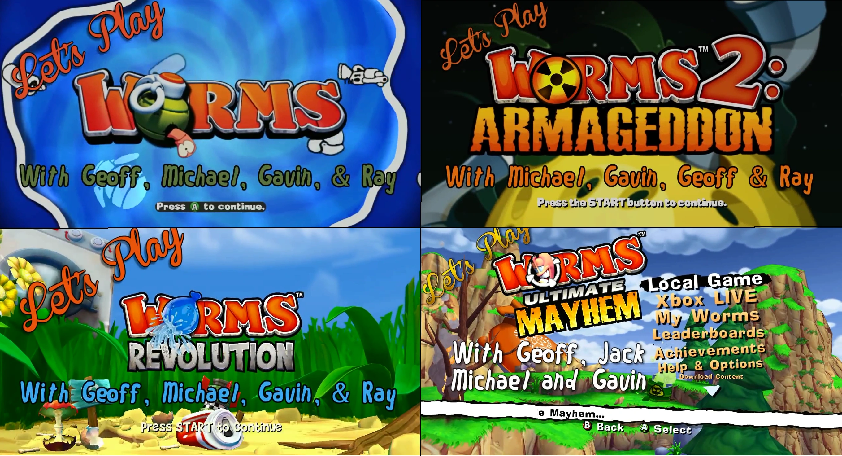 Let S Play Worms The Rooster Teeth Wiki Fandom