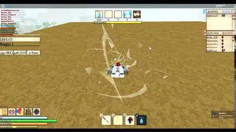 Roblox One Piece: Open Seas  GURA GURA NO MI SHOWCASE/REVIEW