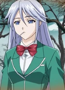 Tsurara as a high school student at Yōkai Academy