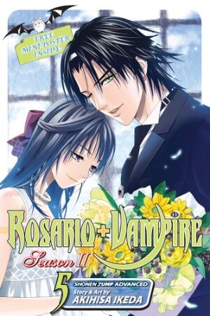 rosario vampire manga cover art