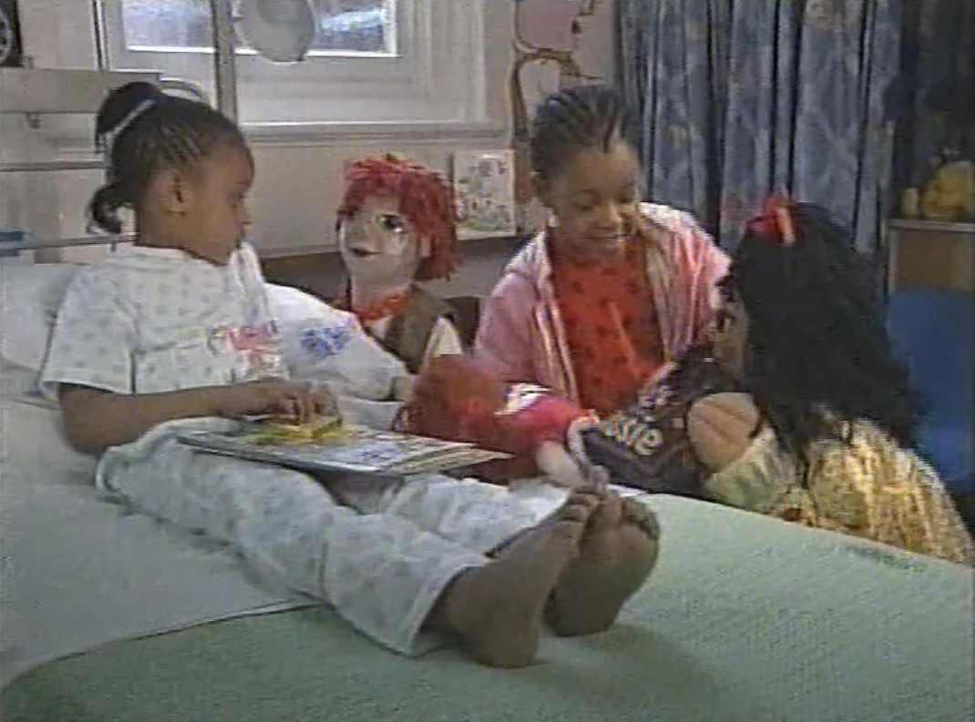 90s Floral Double-sided Blankie