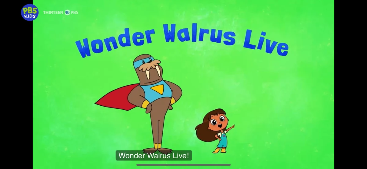 Wonder Walrus Live | Rosie’s Rules Wiki | Fandom