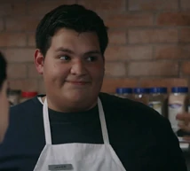 Javier Works at the Crashdown Cafe. Portrayed by Giancarlo Beltran