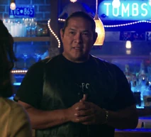 Wolf Works at The Wild Pony with Maria. Portrayed by Ryan Begay