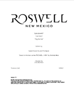 Dig Me Out script title page