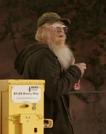 Jim Homeless man at the Astro Shack. uncredited